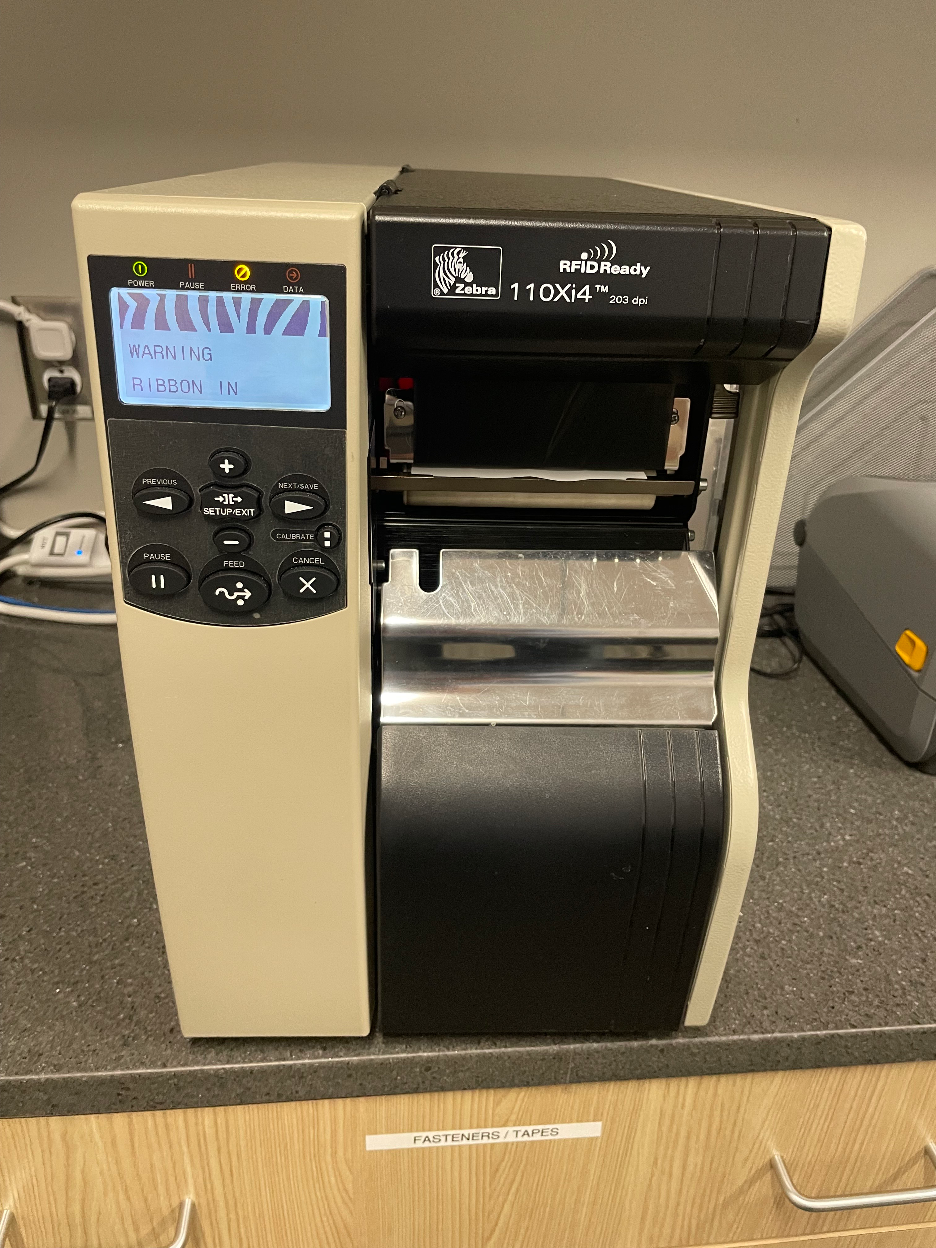 Zebra 110Xi4 RFID Ready Industrial Thermal Label Printer 203 DPI